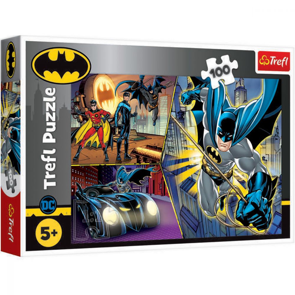 Puzzle Trefl, Neinfricatul Batman, 100 piese