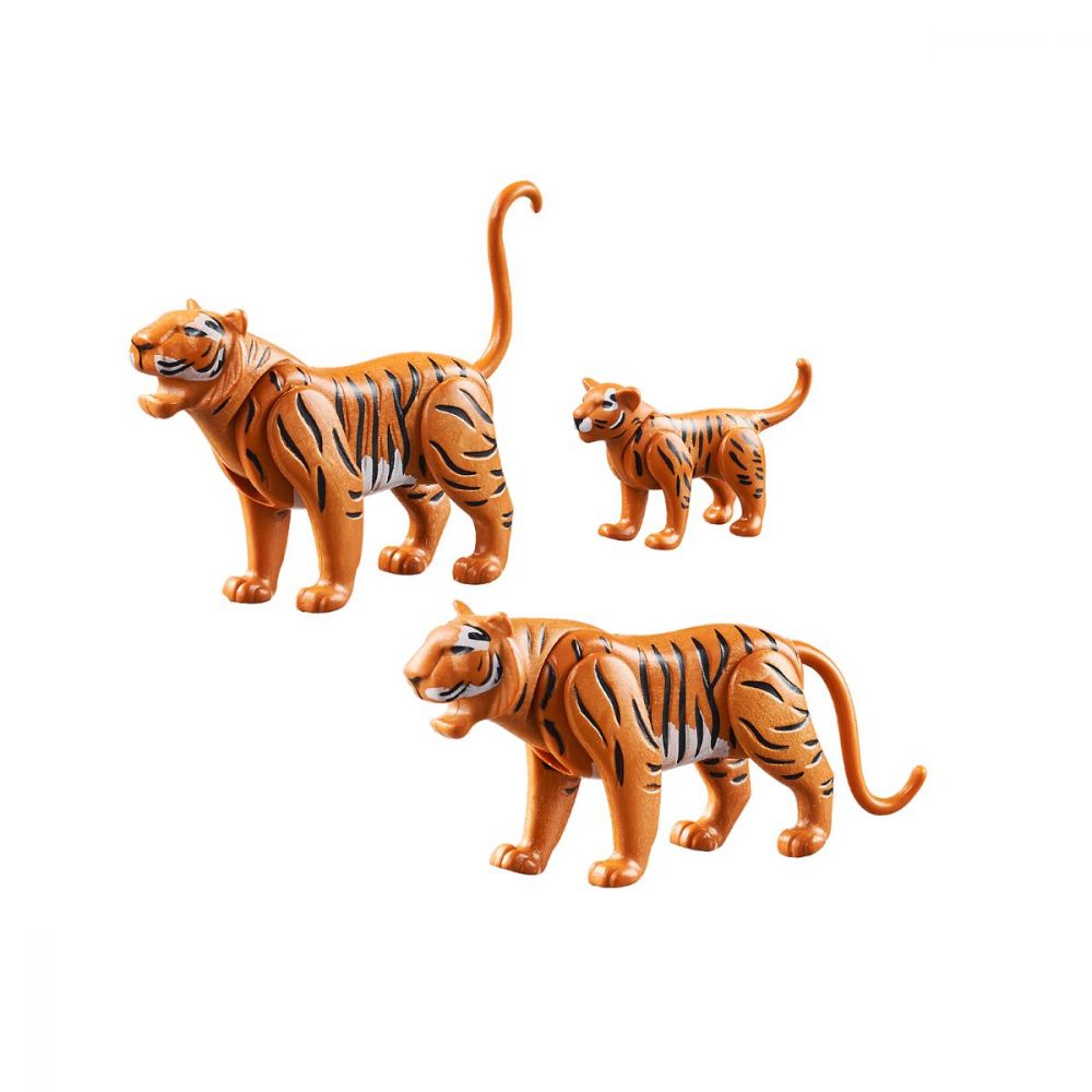 Set Playmobil Family Fun Large Zoo - Tigri cu pui