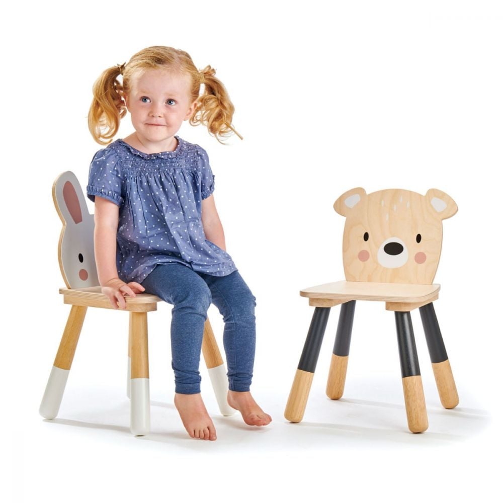 Set Mobilier pentru copii cu masa si 2 scaune, din lemn premium Tender Leaf Toys