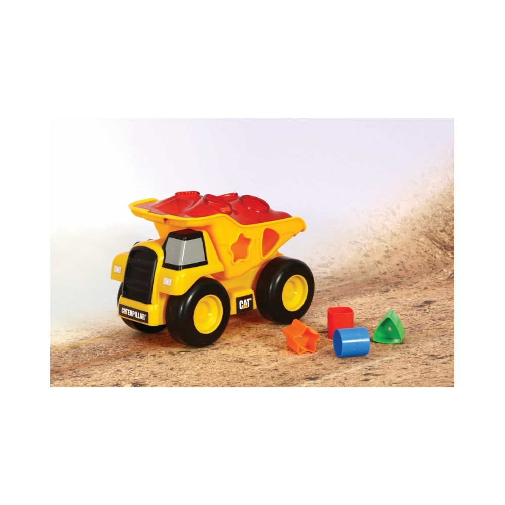 Toy State - Masinute de Constructii cu Forme - Camion de Gunoi