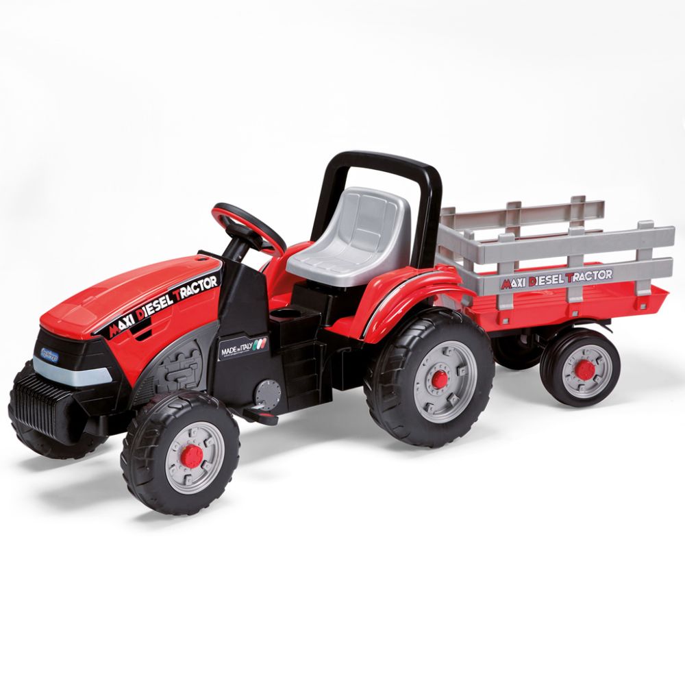 Tractor cu pedale si remorca Maxi Diesel Peg Perego