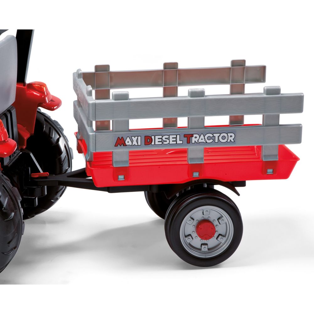 Tractor cu pedale si remorca Maxi Diesel Peg Perego