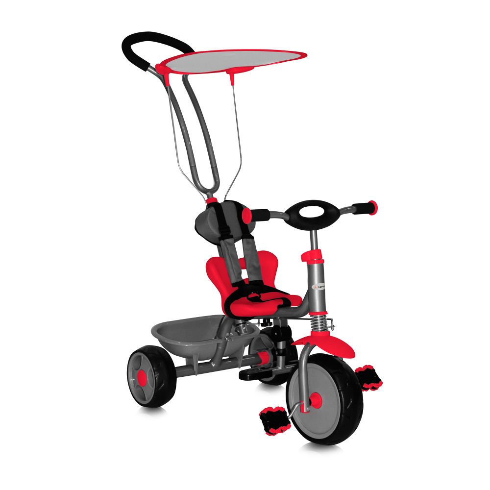 Tricicleta copii BERTONI Scooter, rosu