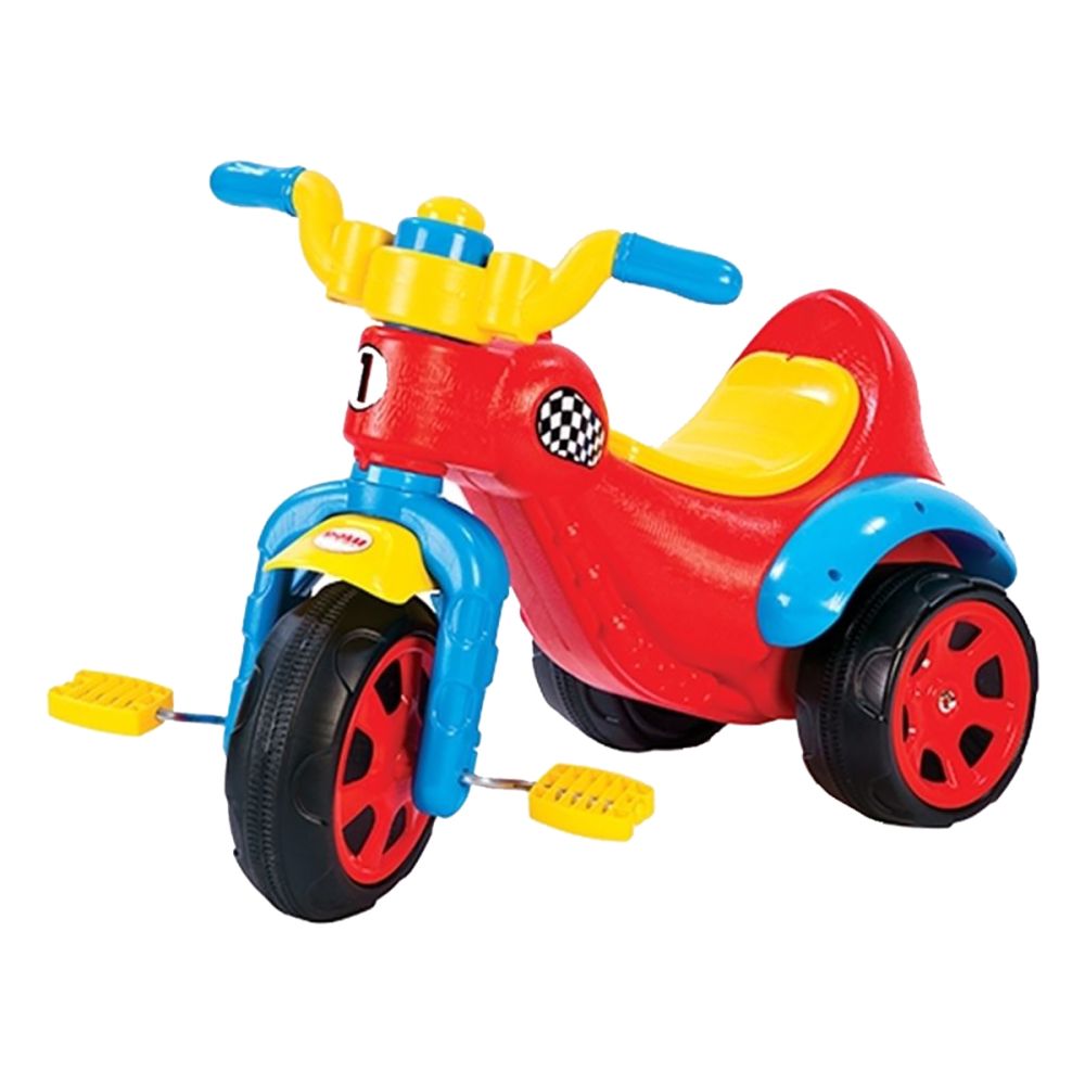Tricicleta copii cu pedale DOLU, Rosu