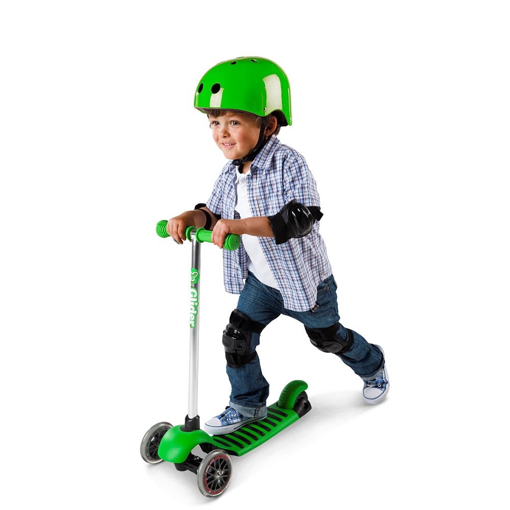 Trotineta copii Yvolution Y Glider Deluxe Green
