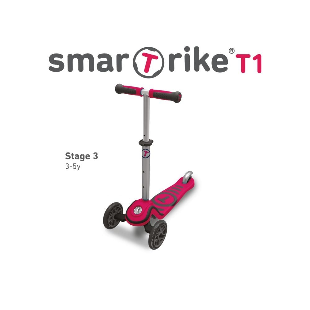 Trotineta copii Smart trike T1 Rosu