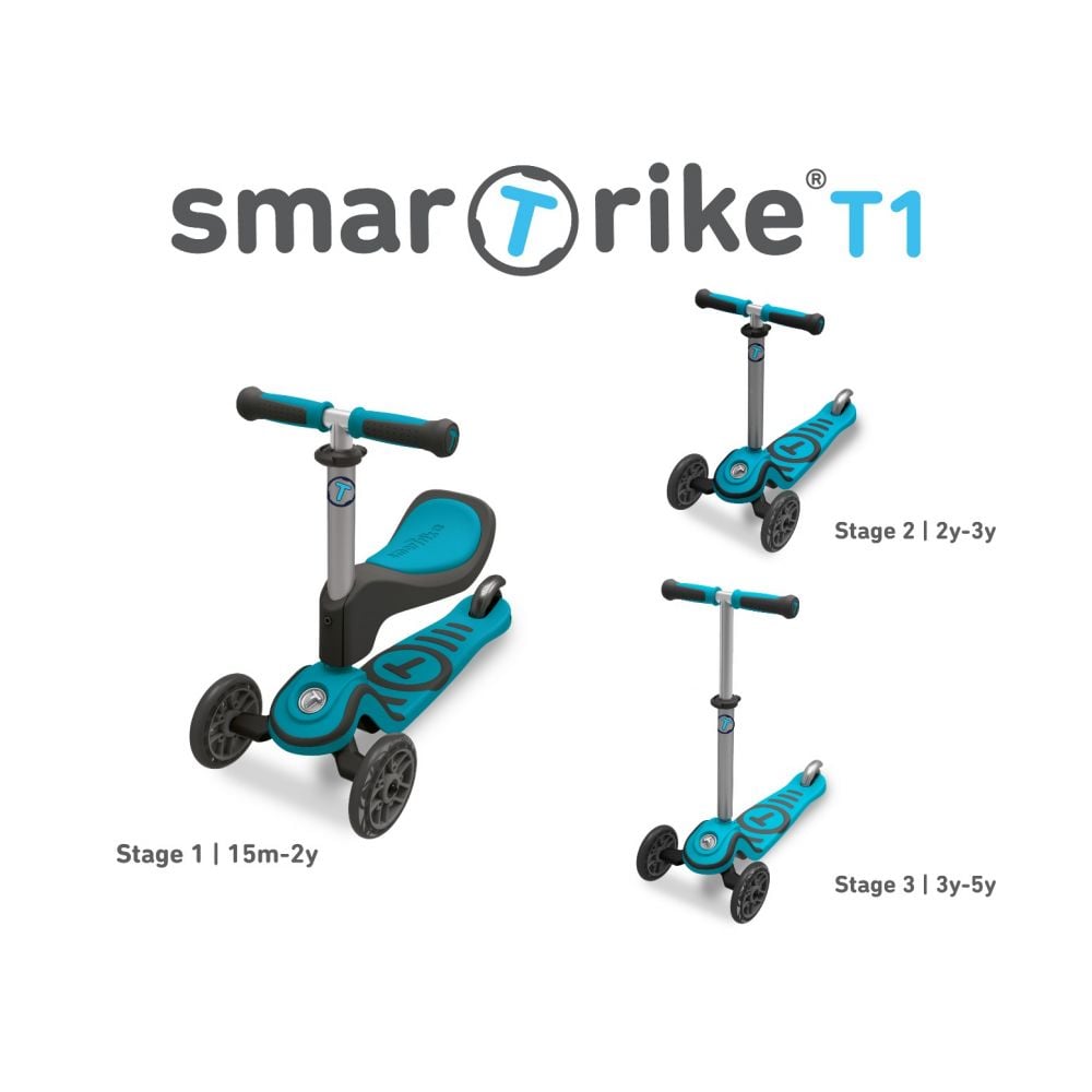 Trotineta copii Smart trike T1 Albastru