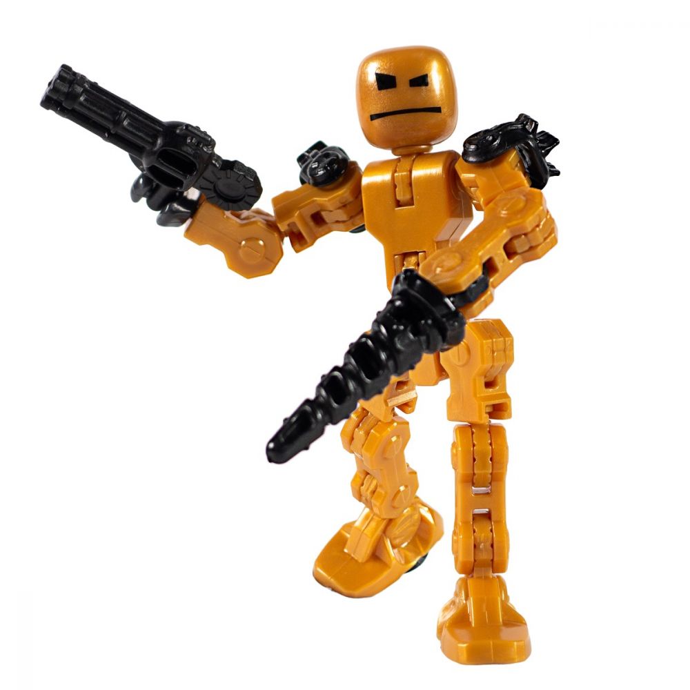 Figurina Robot articulat transformabil KlikBot, Warp