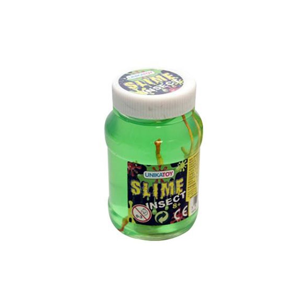 Tub cu gelatina Slime Insects - Verde