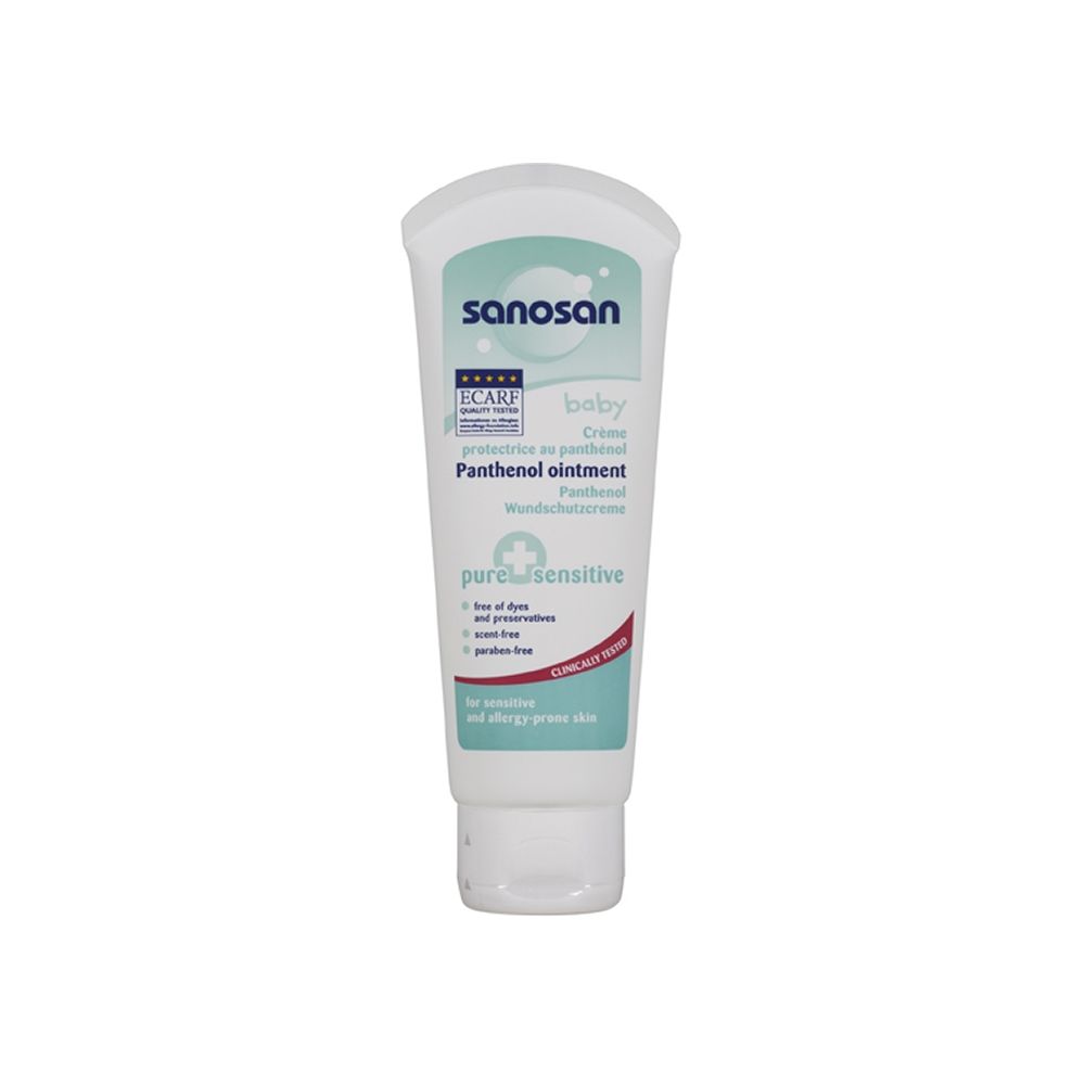 Unguent cu Panthenol Sanosan Pure and Sensitive, 100ml