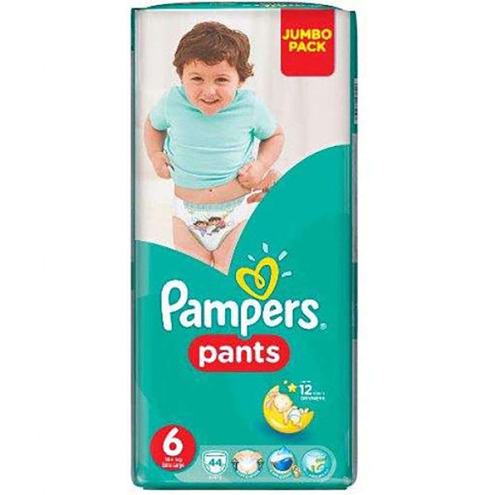 Scutece Pampers Pants Active Baby 6 Extra Large, 44 buc, 15+ kg