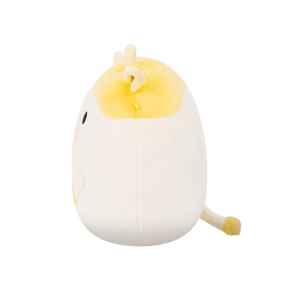 Jucarie de plus, Squishmallows, Vacuta Bodie cu iepuras, 19 cm