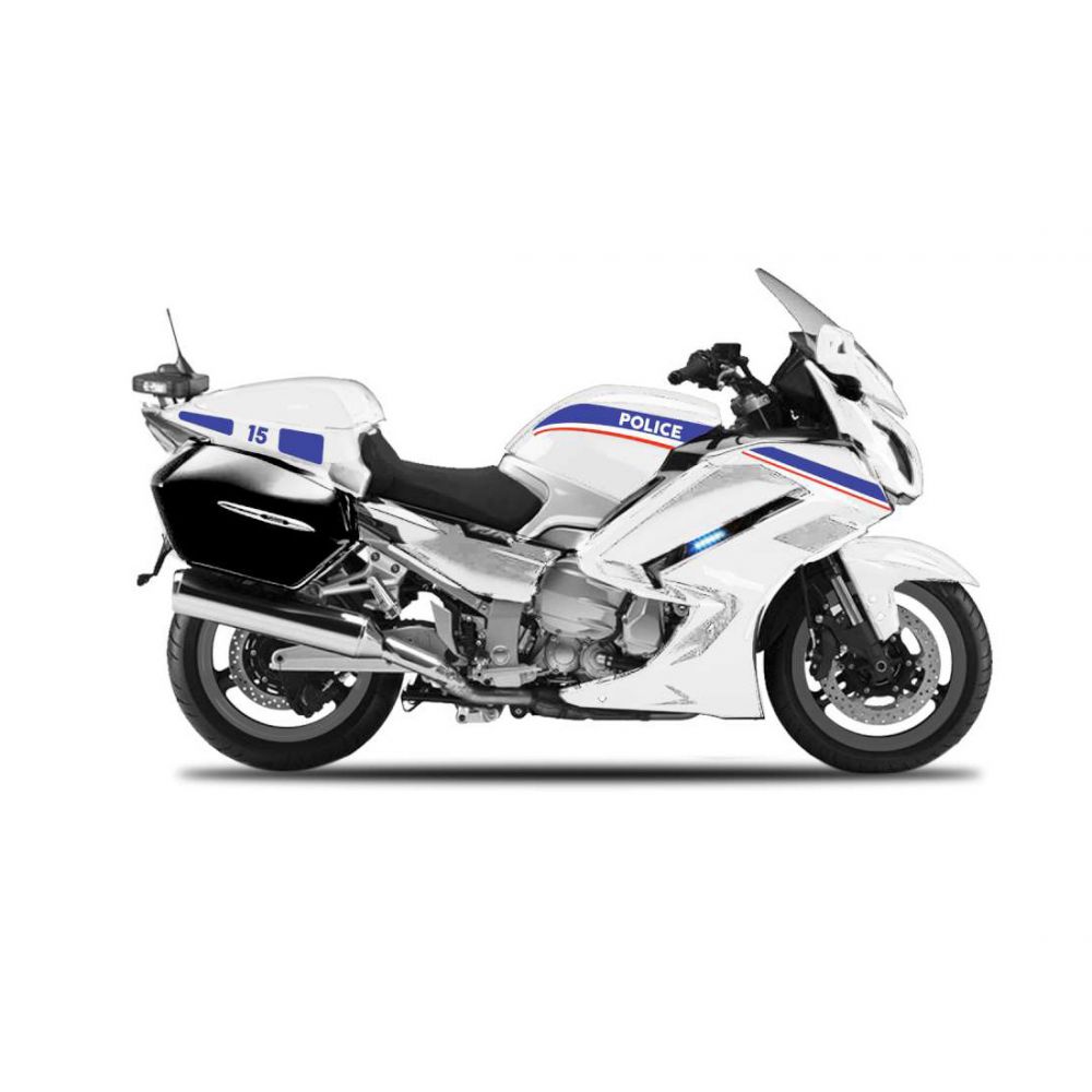 Motocicleta Maisto Police Authority 1:18