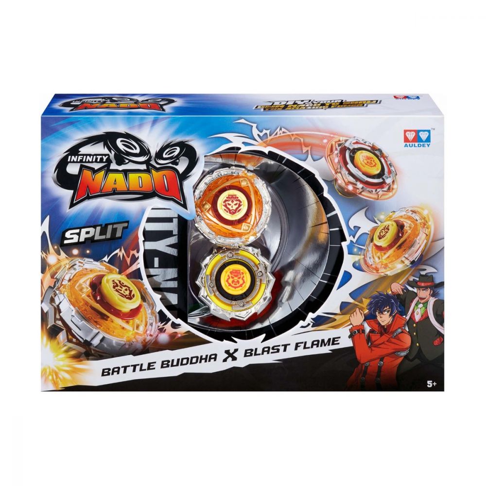 Set Spiner Infinity Nado - Split Sereis - Warriors and Blast Flame