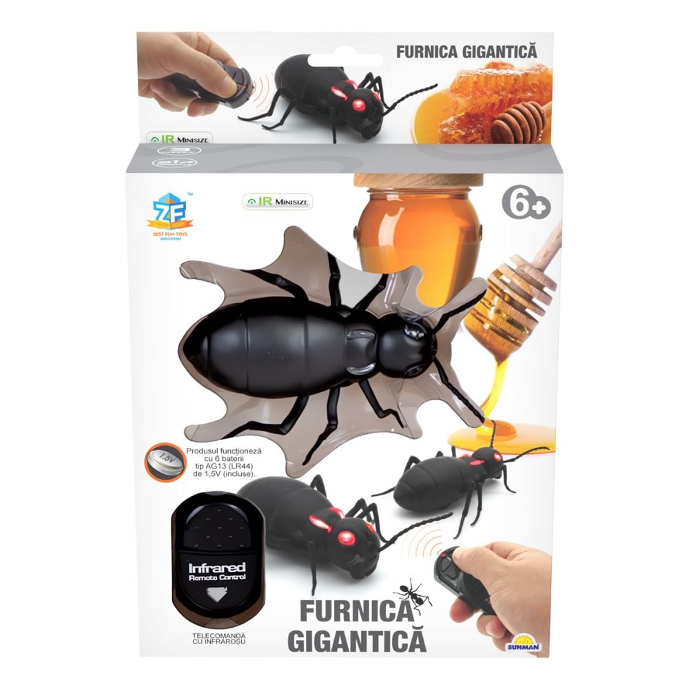 Jucarie interactiva, Crazoo, Furnica cu telecomanda | Noriel