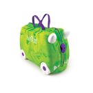 Valiza pentru copii Ride-On Trunkisaurus Rex Trunki, Verde, 46 cm