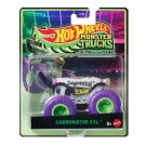 Masina Hot Wheels, Monster Truck, Glow In The Dark, Carbonator XXL, 1:64, JFX17