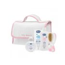 Set igiena personala Baby Moments Chicco, 0 luni +, Roz