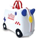 Valiza pentru copii Trunki Abbie Ride-On, Ambulanta