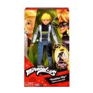 Papusa Miraculous, cu paiete reversibile, Adrien to Cat Noir