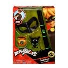 Set masca si accesorii Miraculous, Cat Noir