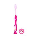 Periuta pentru dinti de lapte Chicco, 3 - 6 ani, Roz