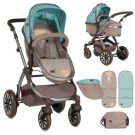 Carucior Lorelli Sistem 2 in 1 Beige Green Bear
