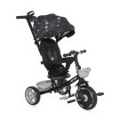 Tricicleta pentru copii cu sezut rotativ la 360 grade, Lorelli Revel, 1-5 ani, Black Cosmos