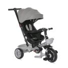Tricicleta pentru copii cu sezut reversibil, Lorelli Voyage, 1-5 ani, Grey