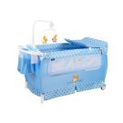 Patut pliabil Sleep'n Dream 2 nivele si accesorii Lorelli, Blue Dog