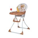 Scaun masa bebe Lorelli Classic Jolly - Beige and Yellow Happy Family
