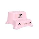 Inaltator dublu pentru baie, antiderapant, Lorelli, Disney Minnie, Light Pink
