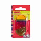 Ascutitoare + Radiera 2 in 1 Herlitz, diverse culori, blister