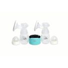 Pompa de san electrica dubla Lorelli Daily Comfort, Led, touch screen, 3 moduri de functionare, Blue