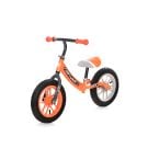 Bicicleta de echilibru, 2-5 ani, 12 inch, anvelope gonflabile, leduri, Lorelli Fortuna Air, Grey Orange