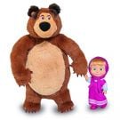Set papusa si ursulet de plus Masha si Ursul 