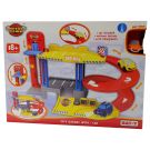 Set de joaca Parcarea din oras cu 1 masinuta Motor Town
