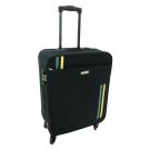 Troler Lamonza Marshal, Negru, 55 x 40 x 25 cm