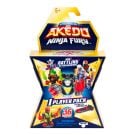 Figurina cu accesorii, Akedo, Ninja Fury, Mini Battling Action Warriors, S7