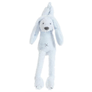 Jucarie muzicala de plus Happy Horse, Iepurasul Richie Blue, 34 cm