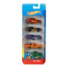 Set masinute Hot Wheels, Flames, DJD22, (5 modele)