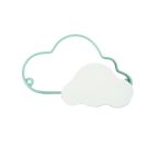 Raft metalic decorativ nor Minene, 15 cm, Bleu