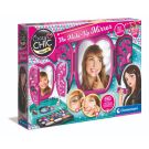 Set make-up cu oglinda si accesorii Clementoni, Crazy Chic
