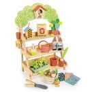 Centru de gradinarit, din lemn premium, Tender Leaf Toys