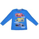 Bluza de baieti cu imprimeu Cars, Blue