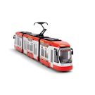 Tramvai de jucarie Dickie, 46 cm, Rosu