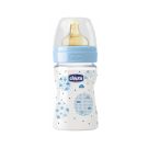 Biberon Wellbeing PP Chicco, 150 ml, 0 luni +, Albastru
