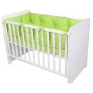 Set Protectii Laterale pentru pat 4 Piese Lorelli, Green