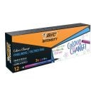Finelinere Intensity Medium, Bic, diverse culori, 12 bucati