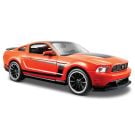 Masinuta Maisto Ford Mustang Boss 302, 1:24, Portocaliu